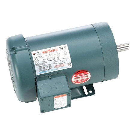 Leeson Three-Phase General Purpose Motor, 2 HP, 145TC Frame, 230/460V Voltage, 3,490 Nameplate RPM 121673.00