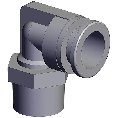 Smc Push-Fit Fitting, Elbow KQG2L13-N03S