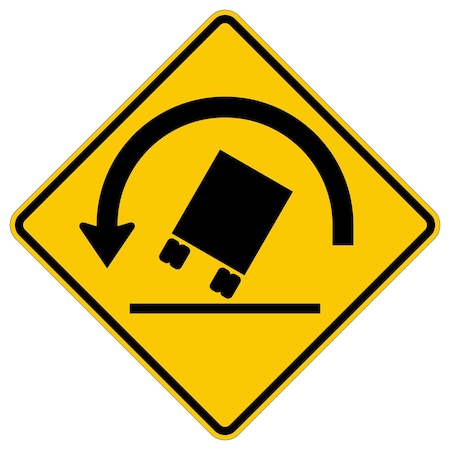 Sign Solutions Usa Traffic Sign, 48 in Width, Aluminum Sign, Diamond DUS10DYE4848W1-13L