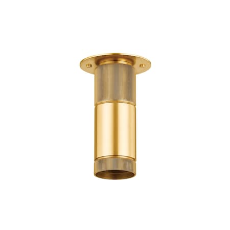 Hudson Valley Lighting Dighton 1 Light Flush Mount 4.75 In. Aged Brass 2205-AGB