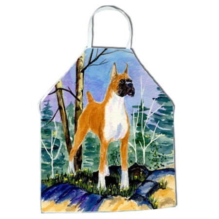 Carolines Treasures Boxer Apron - 27 x 31 in. SS8650APRON