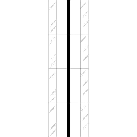 Tabbies 1-1/2" ERASABLE WRITE-ON INDEX TABS, BLACK, 1-1/2"W-1/2" TAB EXTENSION, 24 TABS/PACK, 10 PACKS/BOX, 10PK 58709