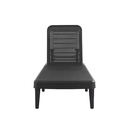 Lagoon Tahiti Resin Rattan Style Chaise Lounge 7030K3-SSLGS