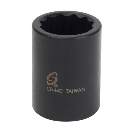 Sunex 1/2 in Drive 18Mm 12-Point Impact Socket 218ZM