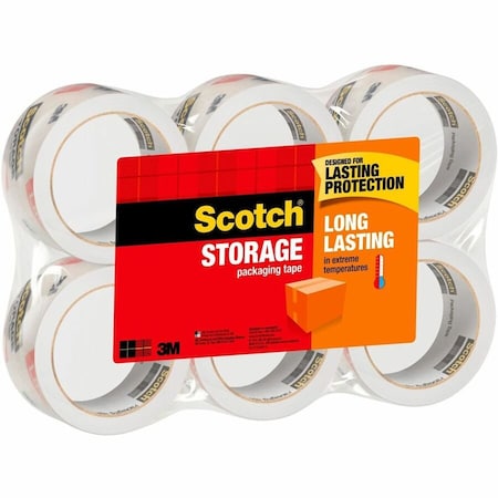 Scotch Moving and Storage Tape, PK6 3650-6