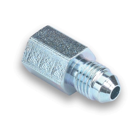 Earls 968704ERL Straight Gauge Head Adapter Fitting, -04 AN to 0.13 in. NPT EAR968704ERL