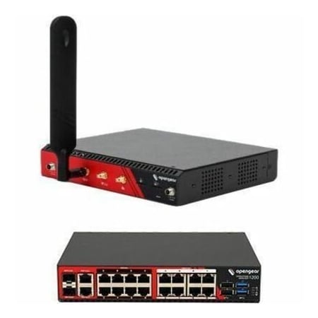 Opengear 8 serial straight pinout, 2x1GbE with SFP, x86 1.4GHz 4-core 4GB mem 16GB SSD, TPM 2.0, 4G LTE-A Pro Gl OM1208-8E-L-GLB