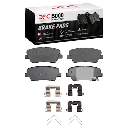 Dfc 5000 Advanced Disc Brake Pad Set,  1551-1816-04