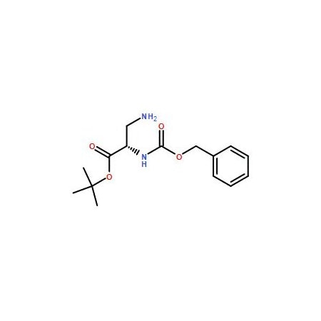 Ak Scientific (S)-3-Amino-2-cbz-amino-propionic acid tert-butyl ester (1g), CAS 77215-55-5 1296AL-1g