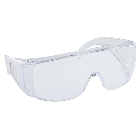 Sas Safety Worker Bee Safety Glasses, Solid Clear Frame/Lens SAS5120