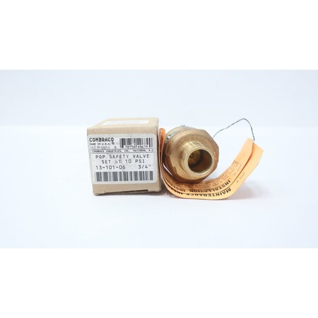 Conbraco RELIEF VALVE 372LBS/HR 10PSI 3/4IN 13-101-06