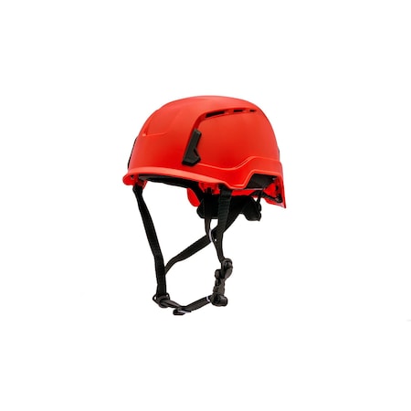 Pyramex SL T2 Series Safety Helmet, Vented, Red HPT261120V