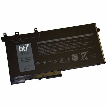 Battery Technology REPLACEMENT INTERNAL NOTEBOOK BATTERY FOR DELL LATITUDE 5495, 5490, 5491, 5580, 93FTF-BTI