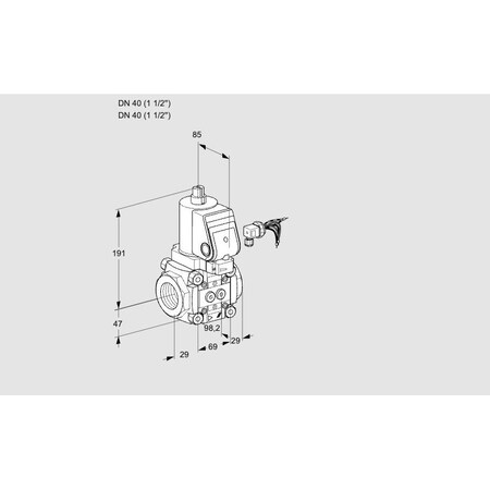 Honeywell Kromschroder VAS240R/NQGR KS88010648
