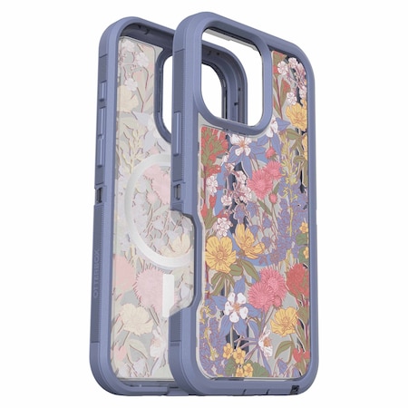 Otterbox Defender Pro Xt Clear Magsafe Case For Apple Iphone 16 Pro Max, Co Wildflowers 77-96100