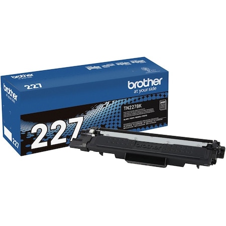Brother Genuine TN-227BK High Yield Black Toner Cartridge - 3000 Pages TN227BK