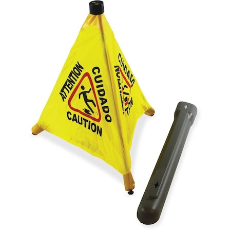 Impact Products Impact Pop Up Safety Cone 31 YellowBlack, MultiLingual 9182 9182