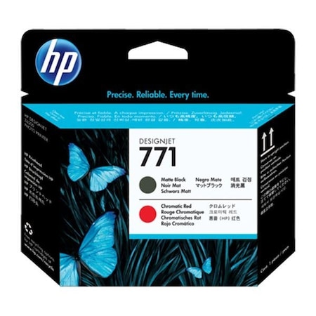 Hp 771 (CE017A) Matte Black/Chromatic Red Printhead CE017A