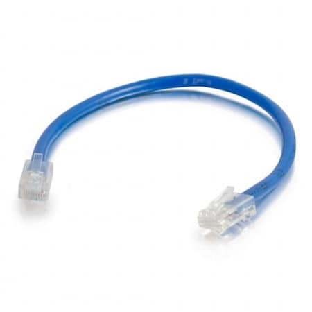 Cb Distributing Cables To Go - 2ft Cat5e Non-Booted Unshielded - UTP - Network Patch Cable - Blue ST633829