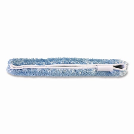 Nexstep Commercial Products MaxiPlus Combo Window Washer and Squeegee Microfiber Replacement Sleeve, 15.5" Wide, Blue 96154-R