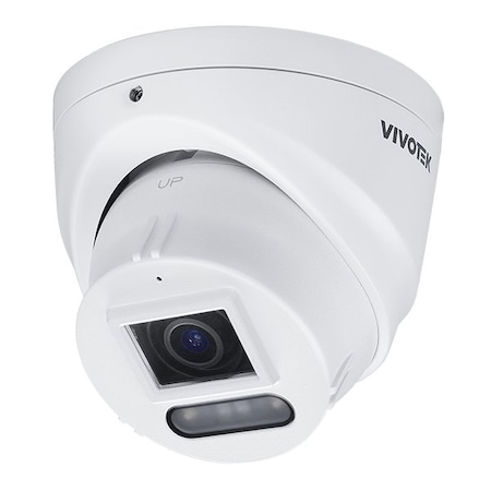Vivotek 4MP Chroma24 FullClr AI Outdr Turrt 2.8mm Dual-Lt VIT04A-W