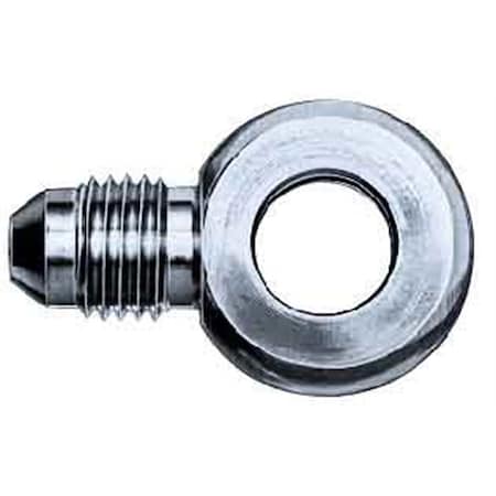 Aeroquip -3 AN Male Flare, 3/8 Inch Bolt Hole, Steel FCM2949