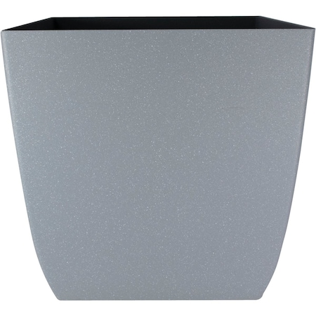Myers Santa Fe 12'' Pebble Gray Square Planter SKS12000A56