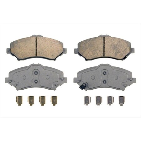 Wagner Brake QC1327 CeRAMic Front Brake Pads, 2012-2015 Dodge Journey W66-QC1327