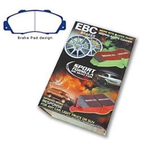 Ebc Brakes DP4872R Yellowstuff Aramid Brake Pads E35-DP4872R