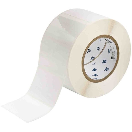 Brady 3" x 2" White Label, Ultra Aggressive Polyester THT-19-483-1
