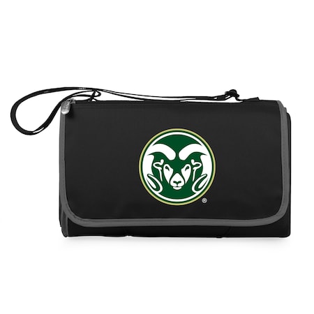 Picnic Time Family Of Brands NCAA Colorado State Rams Blanket Tote Outdoor Picnic Blanket - Beach Blanket 820-00-175-134-0
