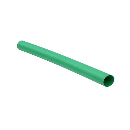 Zoro Select Heat Shrink Tubing, Green, 6 in, PK20 ST187GR-6-20pk