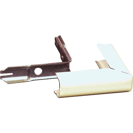 Legrand External Elbow Raceway, 700 Series, 1 Channel, 3/4 in W, 0.66 in H, 2-3/4 in L, Ivory V718