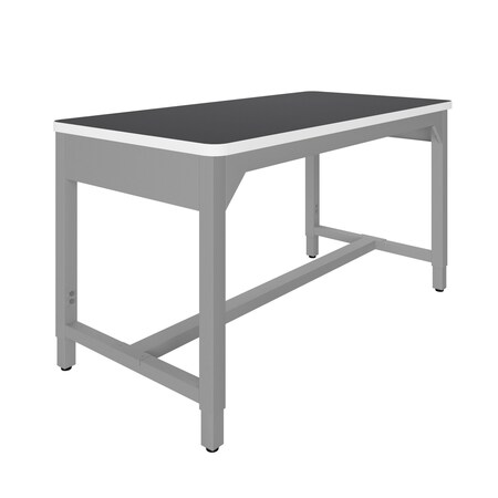 Diversified Spaces Lab Workbench, Top 72"x36" Charcoal/Wht AMS7236LCWS