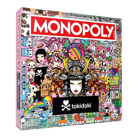 Usaopoly MONOPOLY tokidoki Board Game MN178-000