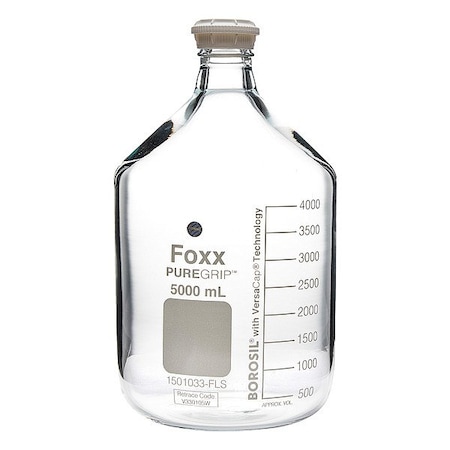 Foxx Life Sciences Glass Lab Media Btl, Boro Gls, 408mm H 1501038-FLS