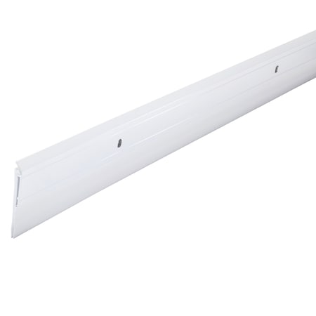 M-D Building Products 36 in. White Aluminum and Vinyl Heavy-duty Screw-on Door Sweep 05769