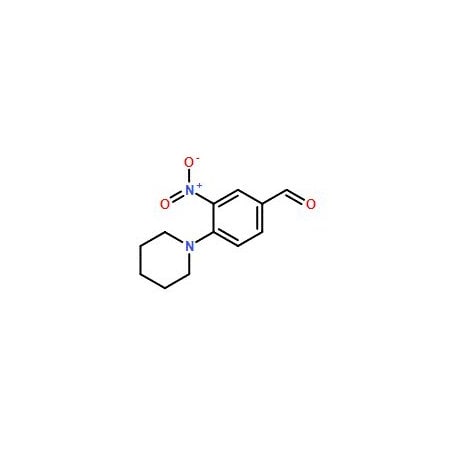 Ak Scientific 3-Nitro-4-piperidinobenzaldehyde (25g), CAS 39911-29-0 V5728-25g