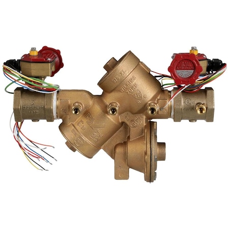 Wilkins 2in 975 RP BFLY w/Switch NPT Y Pattern Non Potable 2-975XLBFSS