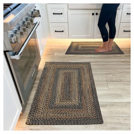 Homespice Decor Black Forest Ultra Durable Braided Rugs - Rectangle - 2 ft 3 in x 3 ft 9 in 310026
