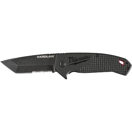 Milwaukee Tool 3 in HARDLINE Serrated Blade Pocket Knife 48-22-1998
