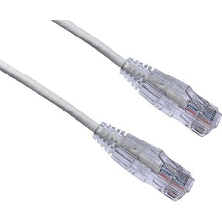 Axiom 8Ft Cat6A Bendnflex Ultra-Thin Snagless Patch Cable 650Mhz C6ABFSB-W8-AX