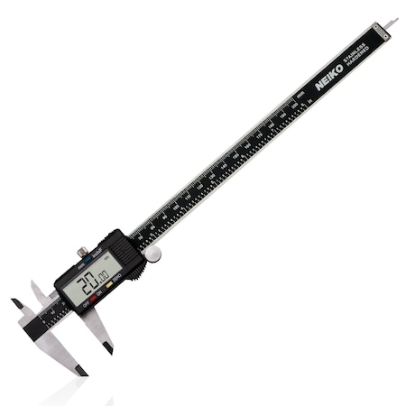 Neiko 8 in Digital Caliper, Stainless Steel 01408A