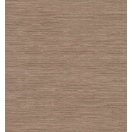 York Wallcoverings Ramie Weave Brown Wallpaper CD1037N