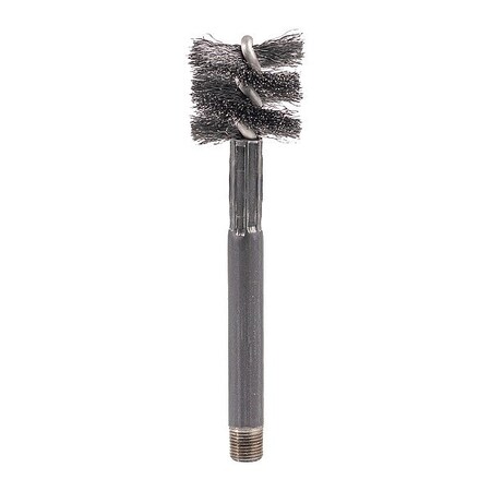 Red Head Wire Brush, Steel, 4 7/8" L WB-034