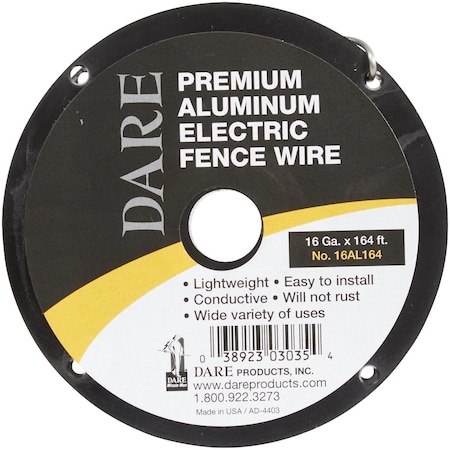 Dare Products 164 Ft. x 16 Ga. Aluminum Electric Fence Wire 16AL164