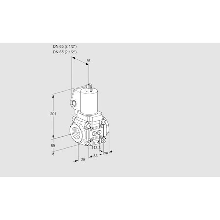 Honeywell Kromschroder VAS3T65N/NKGL KS88003216