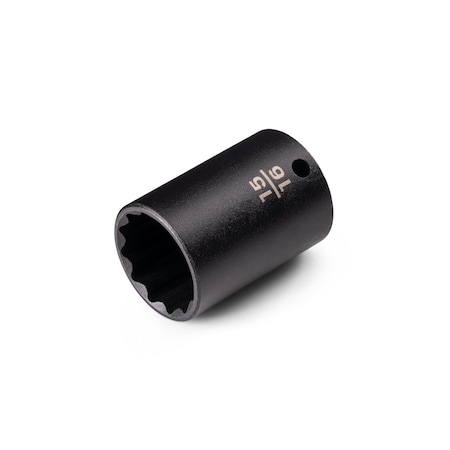 Tekton 3/8 Inch Drive x 15/16 Inch Semi-Deep 12-Point Impact Socket SID14224