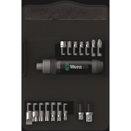 Wera 2090/17 Impact driver set, 17 pieces 5072017001