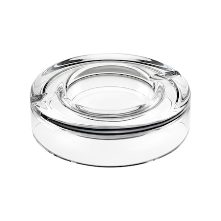 Homeroots Mouth Blown European Crystal Cigar Ash Tray 376144